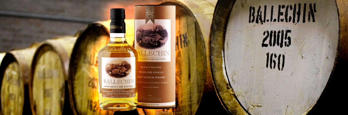 Ballechin 6 Bourbon Cask 46 % 50PPM