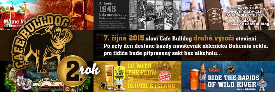 2. výročí Cafe Bulldog