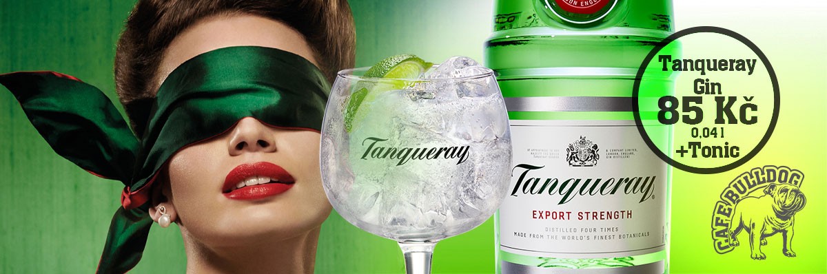 Cafe Bulldog Tanqueray Gin