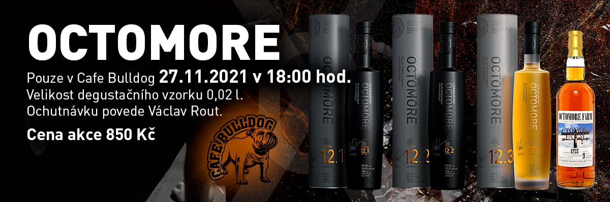 Octomore v Cafe Bulldog